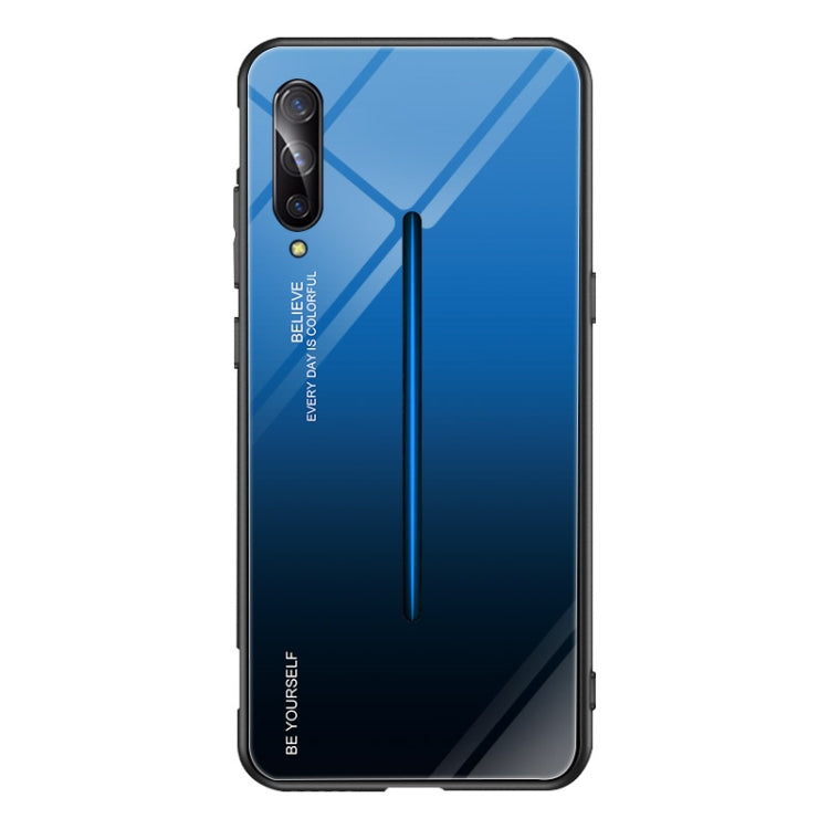 Gradient Color Glass Case, For OPPO Find X, For OPPO K1 / R15X, For OPPO R17