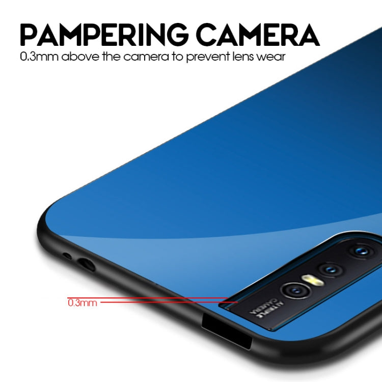Gradient Color Glass Case, For OPPO Reno, For Galaxy S8, For Vivo IQOO