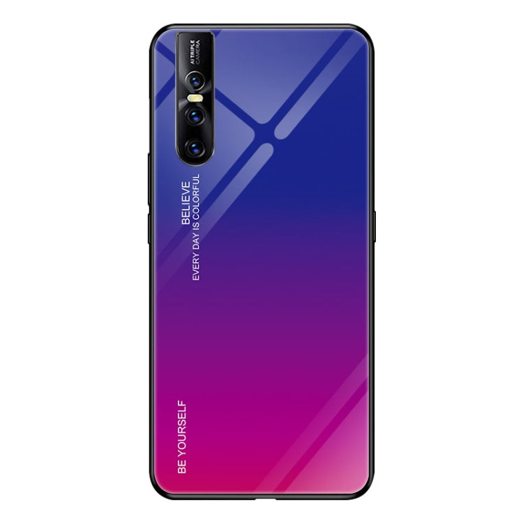 Gradient Color Glass Case, For OPPO Reno, For Galaxy S8, For Vivo IQOO
