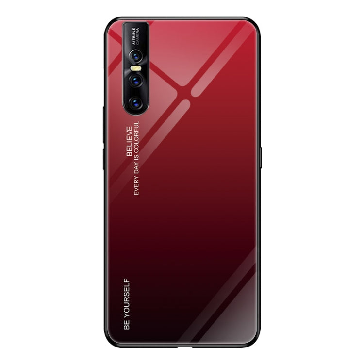 Gradient Color Glass Case, For OPPO Reno, For Galaxy S8, For Vivo IQOO