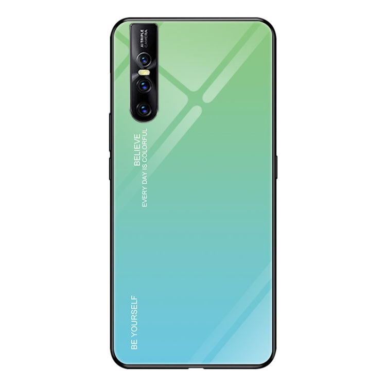 Gradient Color Glass Case, For OPPO Reno, For Galaxy S8, For Vivo IQOO