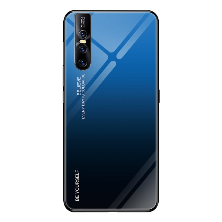 Gradient Color Glass Case, For OPPO Reno, For Galaxy S8, For Vivo IQOO
