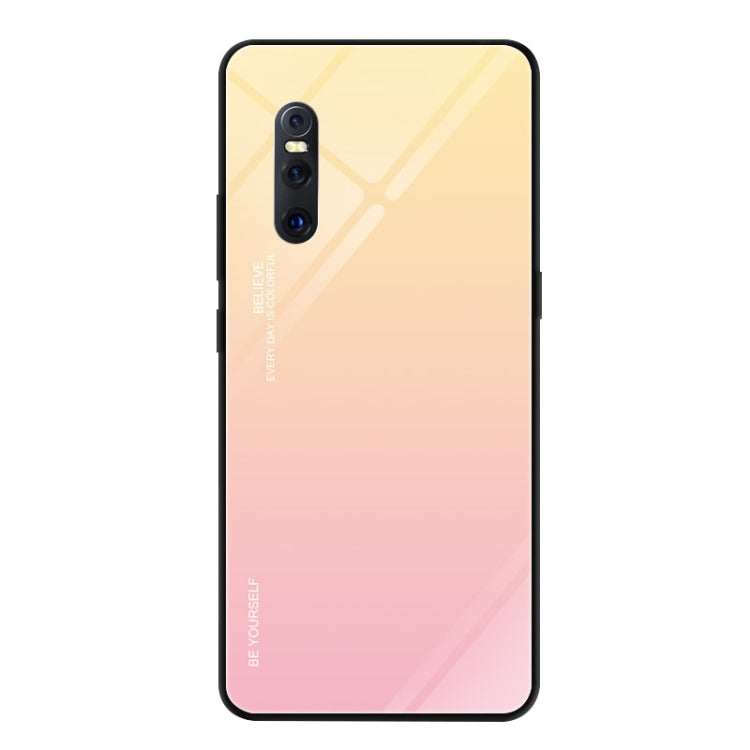 Gradient Color Glass Case, For OPPO Reno, For Galaxy S8, For Vivo IQOO