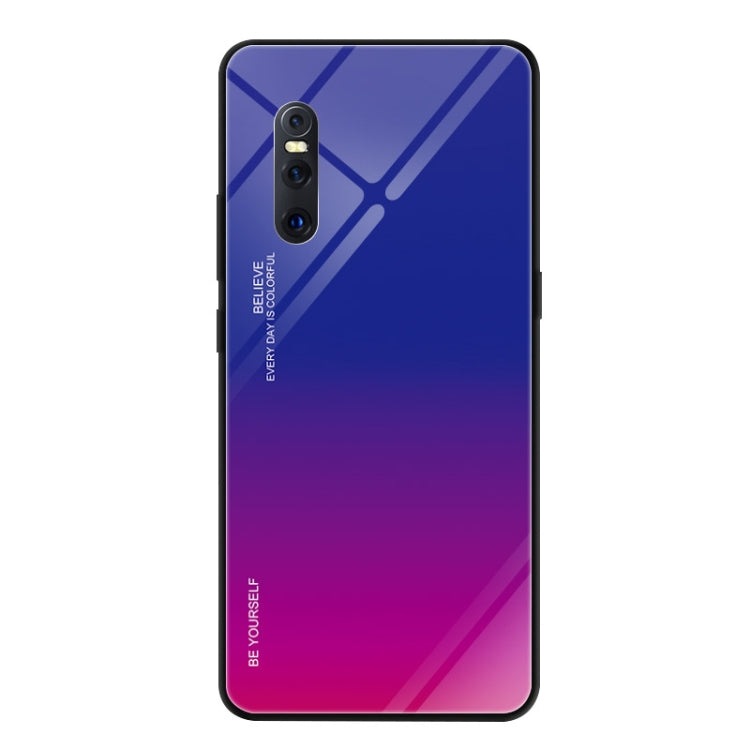 Gradient Color Glass Case, For OPPO Reno, For Galaxy S8, For Vivo IQOO