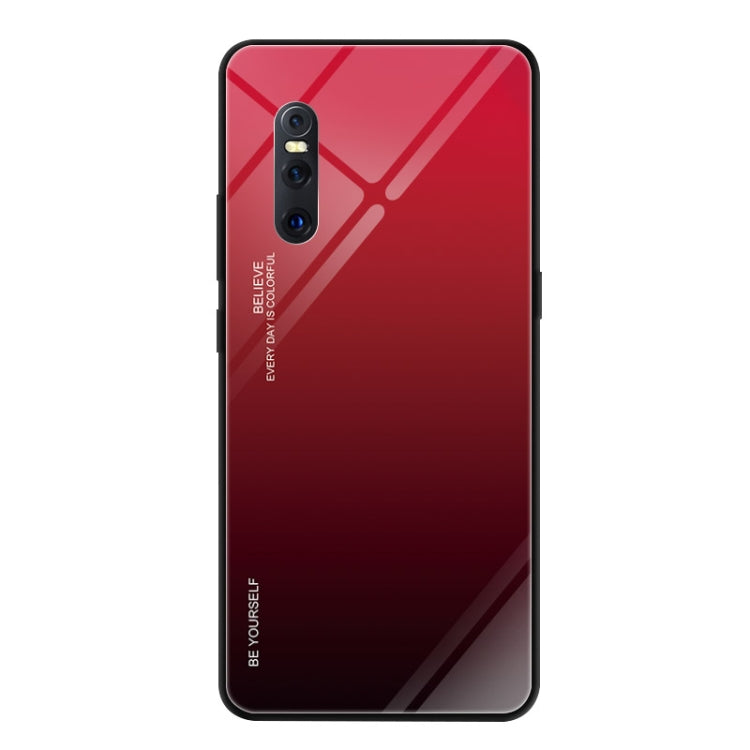 Gradient Color Glass Case, For OPPO Reno, For Galaxy S8, For Vivo IQOO