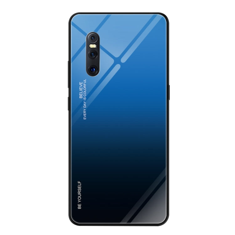 Gradient Color Glass Case, For OPPO Reno, For Galaxy S8, For Vivo IQOO