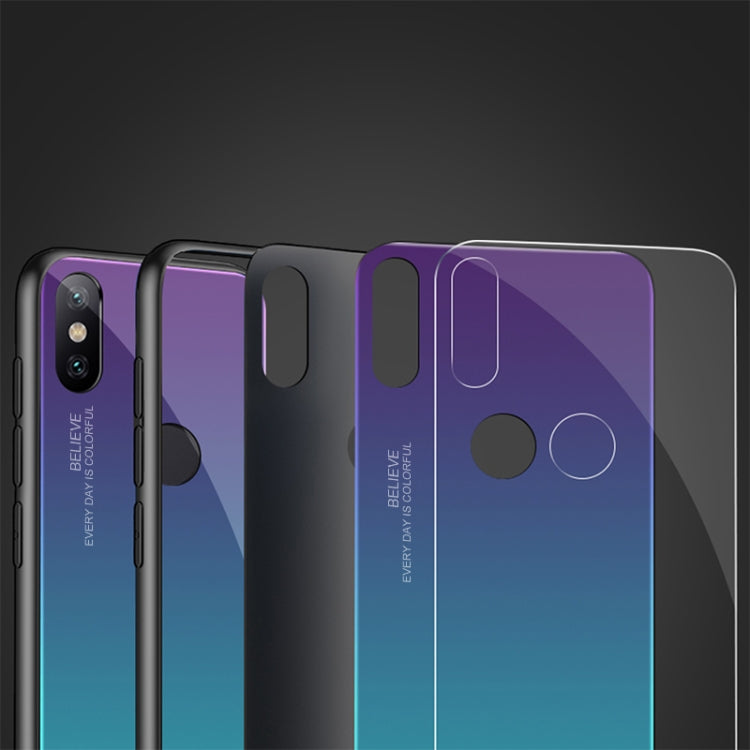 Gradient Color Glass Case, For VIVO V15 Pro, For VIVO X27, For Xiaomi Mi CC9