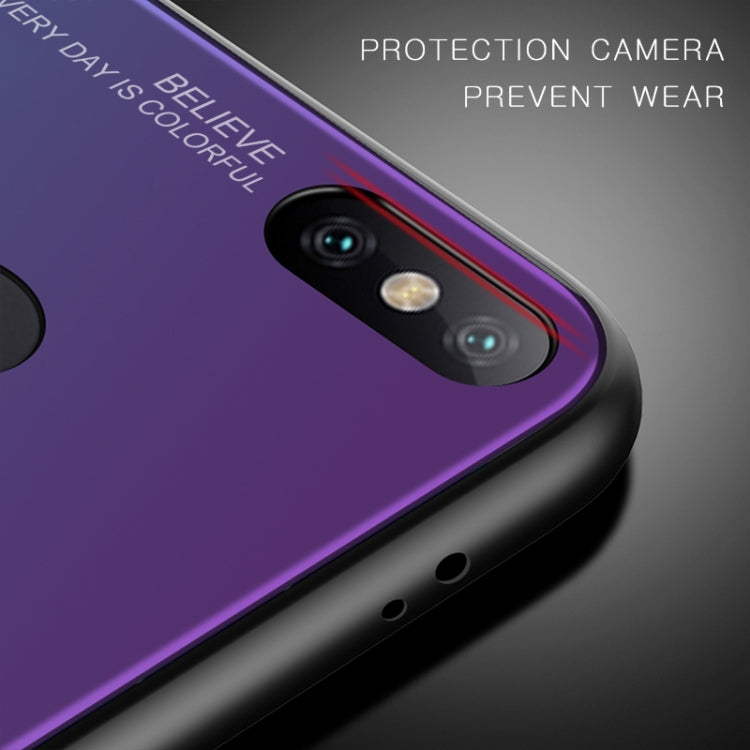 Gradient Color Glass Case, For VIVO V15 Pro, For VIVO X27, For Xiaomi Mi CC9