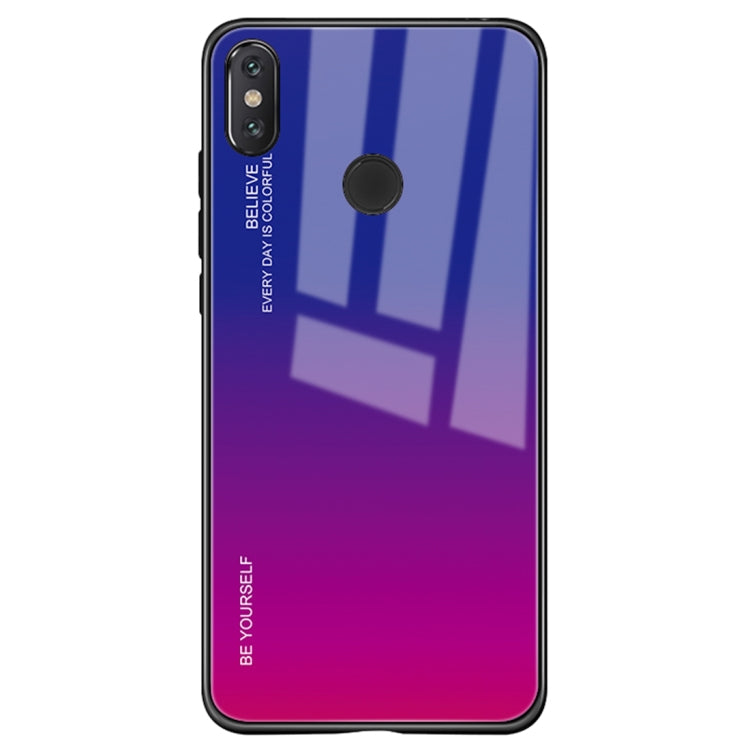 Gradient Color Glass Case, For VIVO V15 Pro, For VIVO X27, For Xiaomi Mi CC9