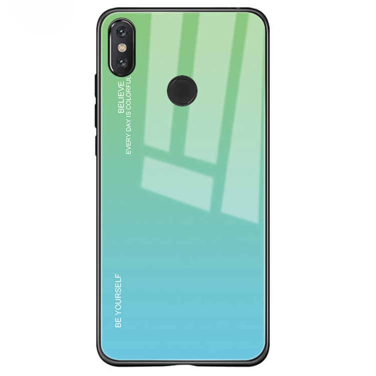 Gradient Color Glass Case, For VIVO V15 Pro, For VIVO X27, For Xiaomi Mi CC9