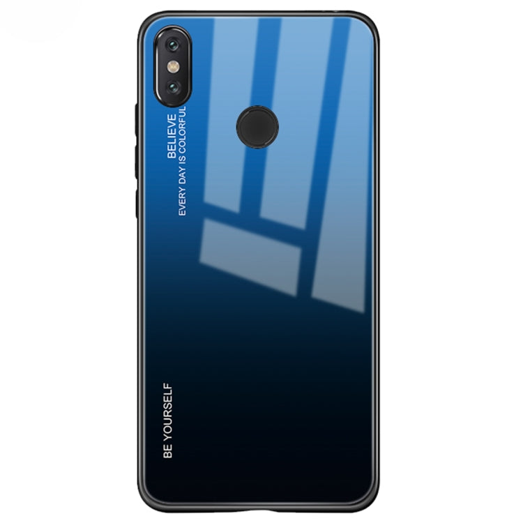 Gradient Color Glass Case, For VIVO V15 Pro, For VIVO X27, For Xiaomi Mi CC9