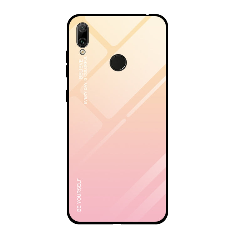 Gradient Color Glass Case, For VIVO V15 Pro, For VIVO X27, For Xiaomi Mi CC9