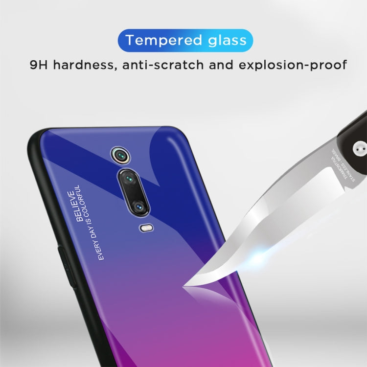 Gradient Color Glass Case, For Xiaomi Mi Mix, For Huawei Y7 (2019), For Huawei Honor 7C
