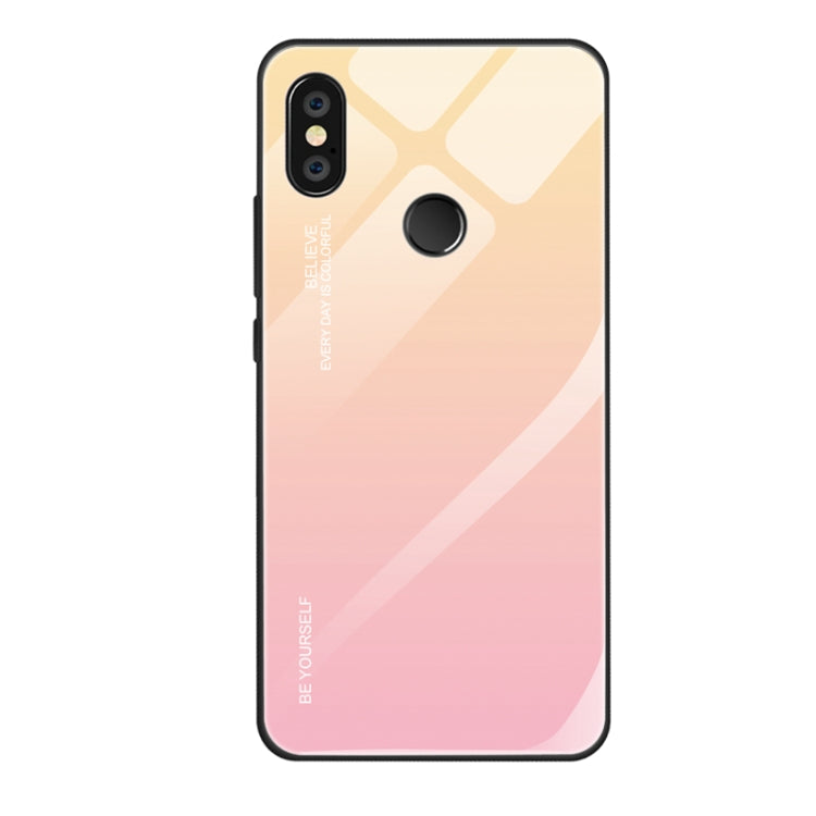 Gradient Color Glass Case, For Xiaomi Mi Mix, For Huawei Y7 (2019), For Huawei Honor 7C