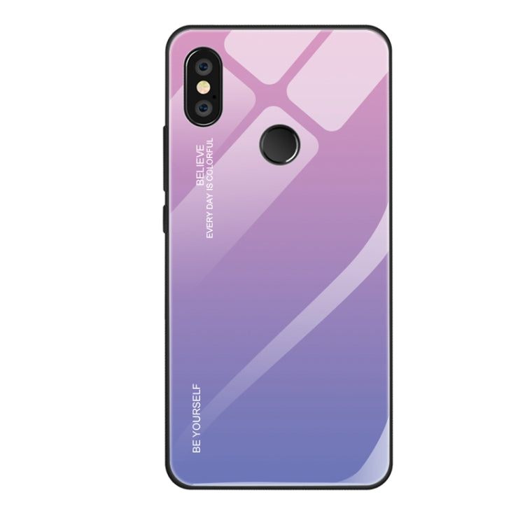 Gradient Color Glass Case, For Xiaomi Mi Mix, For Huawei Y7 (2019), For Huawei Honor 7C