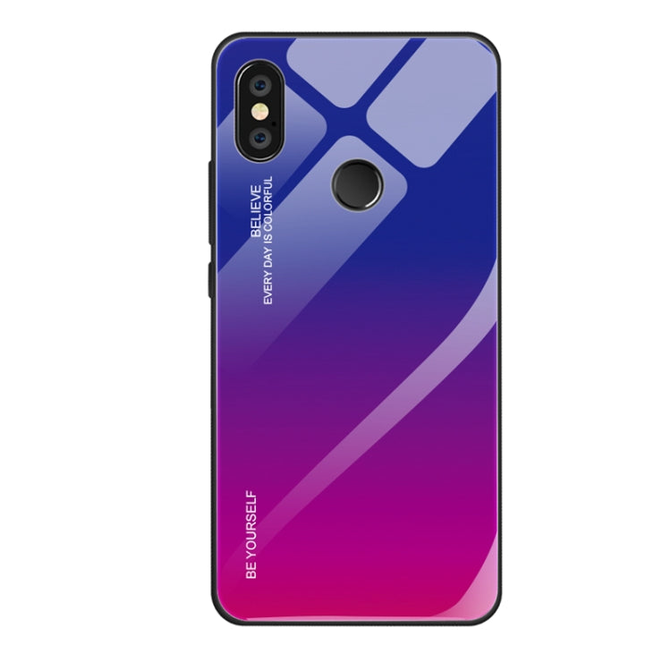 Gradient Color Glass Case, For Xiaomi Mi Mix, For Huawei Y7 (2019), For Huawei Honor 7C