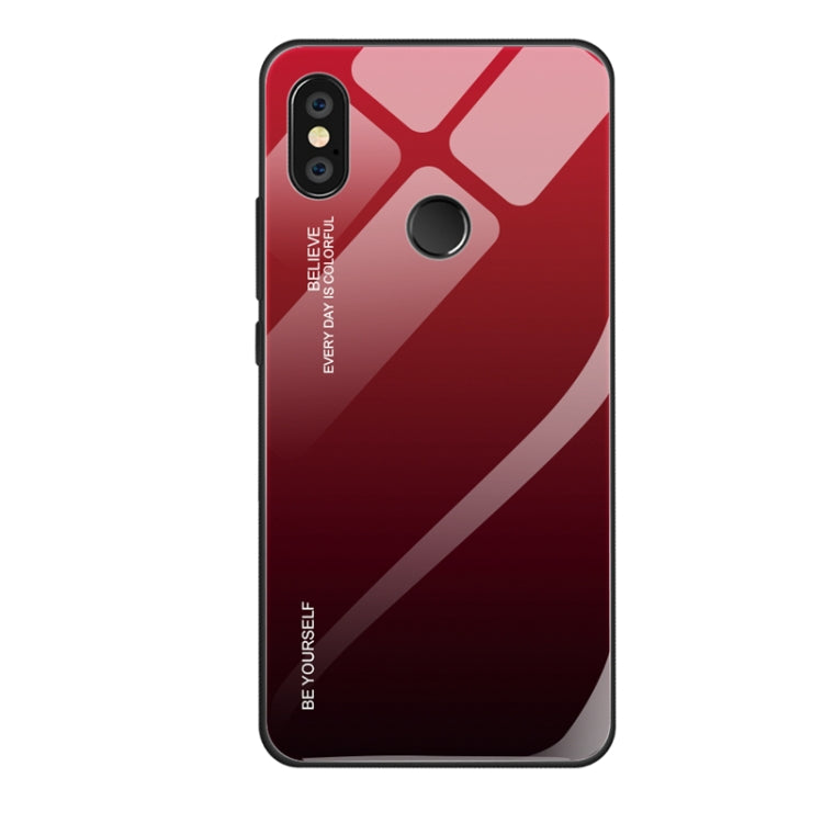 Gradient Color Glass Case, For Xiaomi Mi Mix, For Huawei Y7 (2019), For Huawei Honor 7C