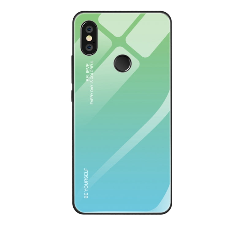 Gradient Color Glass Case, For Xiaomi Mi Mix, For Huawei Y7 (2019), For Huawei Honor 7C