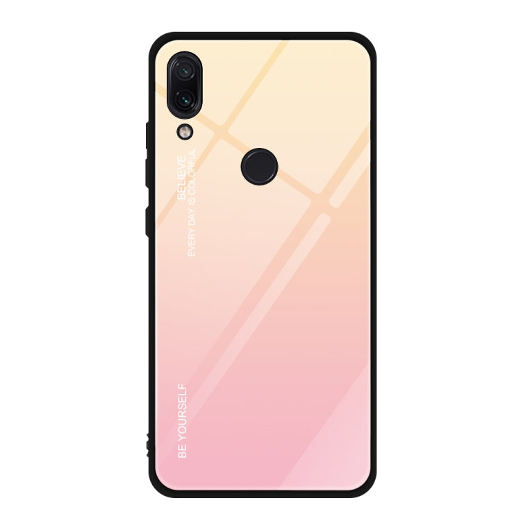 Gradient Color Glass Case, For Xiaomi Mi Mix, For Huawei Y7 (2019), For Huawei Honor 7C