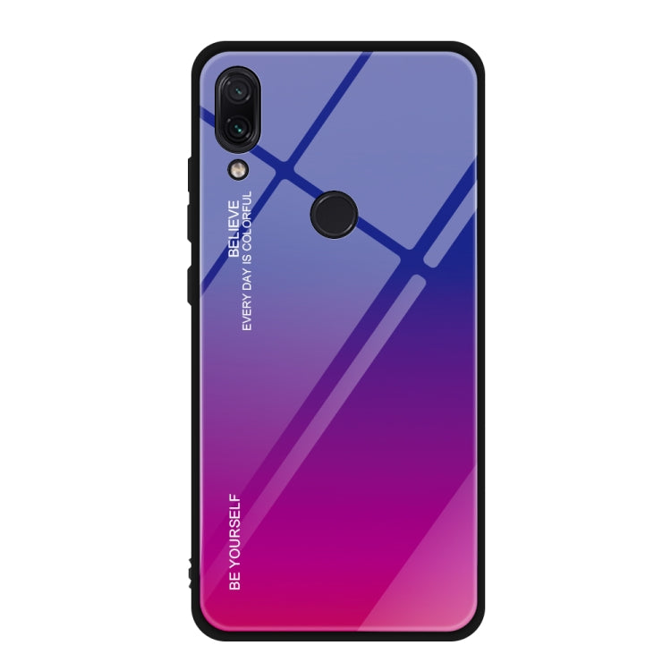 Gradient Color Glass Case, For Xiaomi Mi Mix, For Huawei Y7 (2019), For Huawei Honor 7C