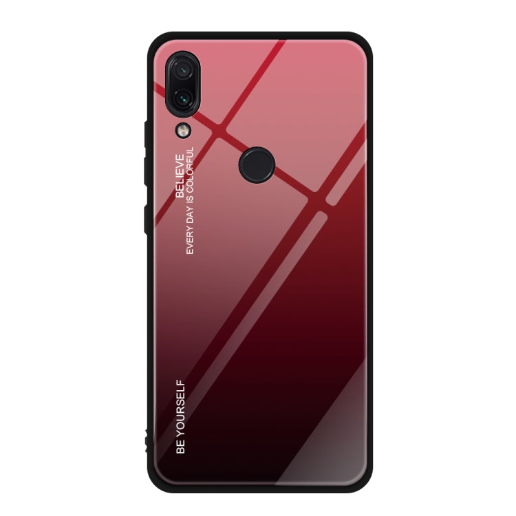 Gradient Color Glass Case, For Xiaomi Mi Mix, For Huawei Y7 (2019), For Huawei Honor 7C