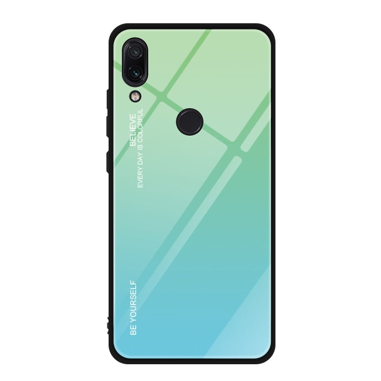 Gradient Color Glass Case, For Xiaomi Mi Mix, For Huawei Y7 (2019), For Huawei Honor 7C