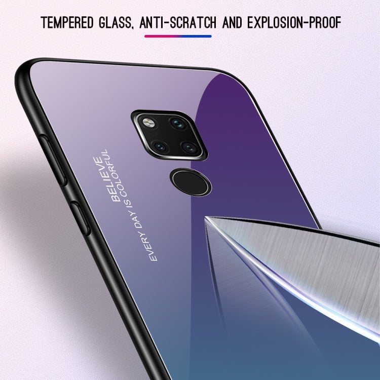 Gradient Color Glass Case, For Huawei Enjoy 9s, For Xiaomi Redmi K20, For Xiaomi Redmi Note 5 Pro