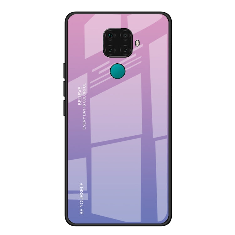 Gradient Color Glass Case, For Xiaomi Redmi Note 7, For Huawei Mate 20, For Huawei Nova 4
