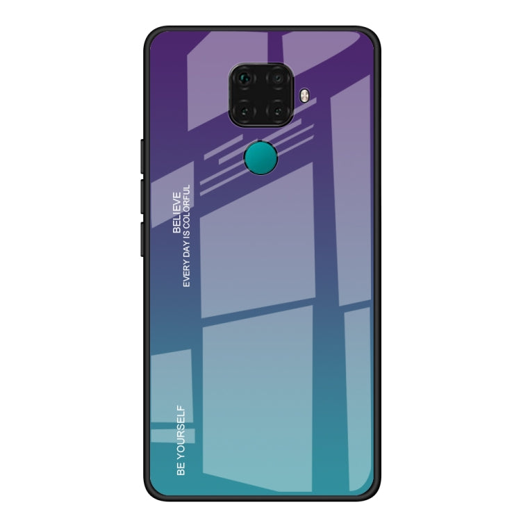 Gradient Color Glass Case, For Xiaomi Redmi Note 7, For Huawei Mate 20, For Huawei Nova 4