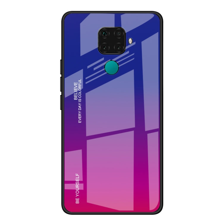 Gradient Color Glass Case, For Xiaomi Redmi Note 7, For Huawei Mate 20, For Huawei Nova 4