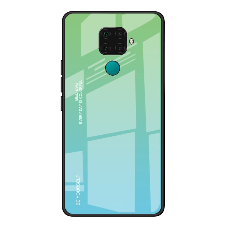 Gradient Color Glass Case, For Xiaomi Redmi Note 7, For Huawei Mate 20, For Huawei Nova 4