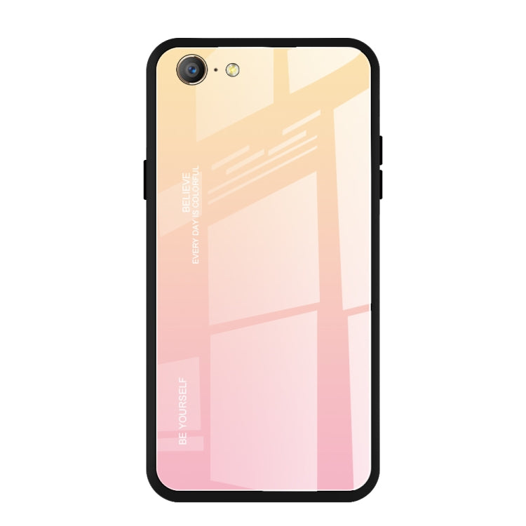 Gradient Color Glass Case, For Huawei P30 Lite, For Huawei P30, For Huawei Y5 (2019)