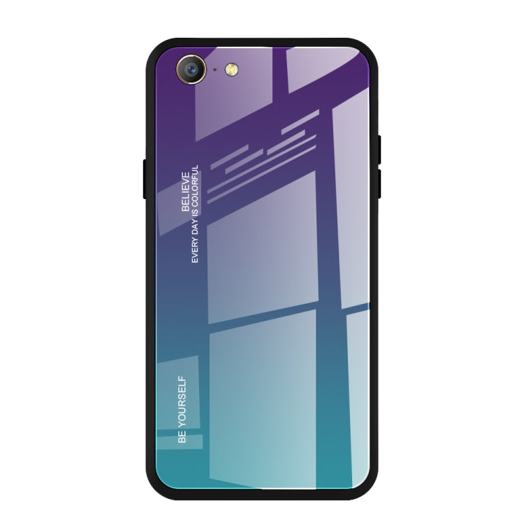 Gradient Color Glass Case, For Huawei P30 Lite, For Huawei P30, For Huawei Y5 (2019)