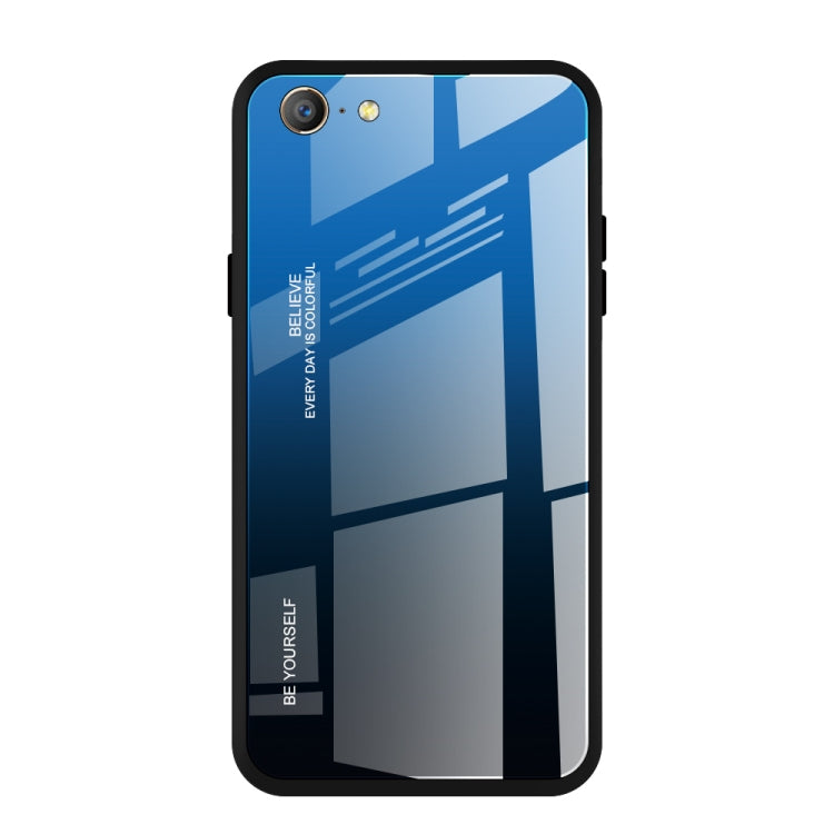 Gradient Color Glass Case, For Huawei P30 Lite, For Huawei P30, For Huawei Y5 (2019)
