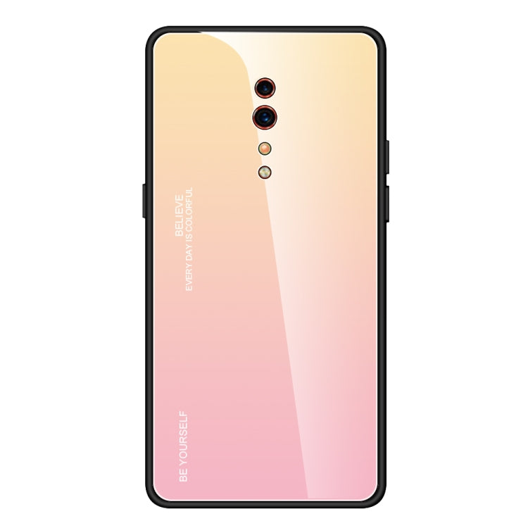 Gradient Color Glass Case, For Huawei P30 Lite, For Huawei P30, For Huawei Y5 (2019)