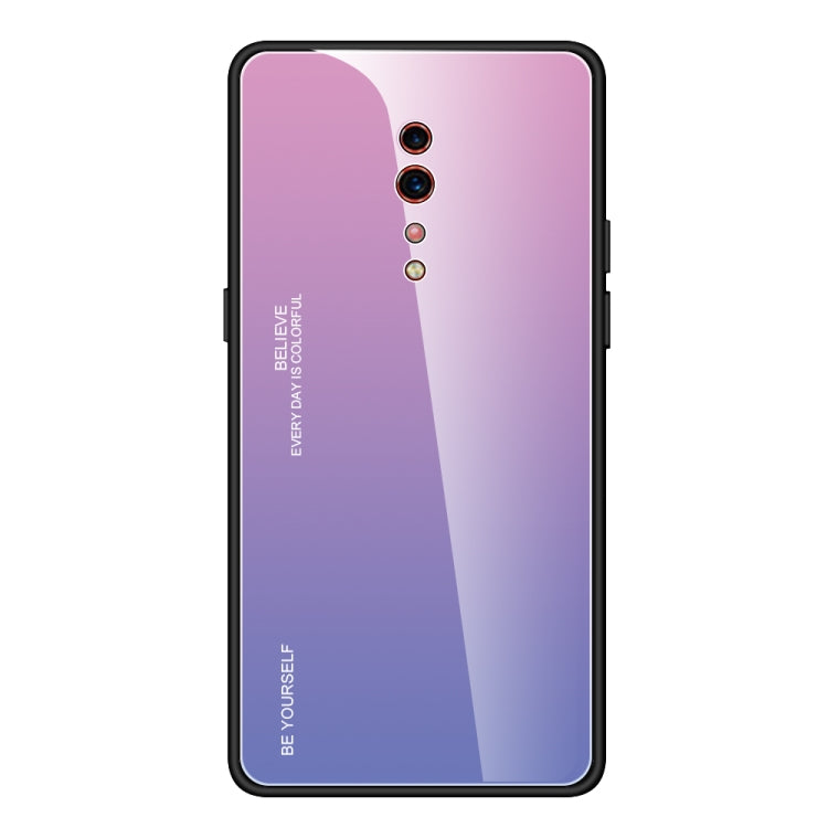 Gradient Color Glass Case, For Huawei P30 Lite, For Huawei P30, For Huawei Y5 (2019)
