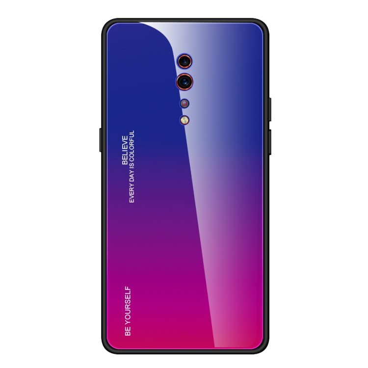 Gradient Color Glass Case, For Huawei P30 Lite, For Huawei P30, For Huawei Y5 (2019)