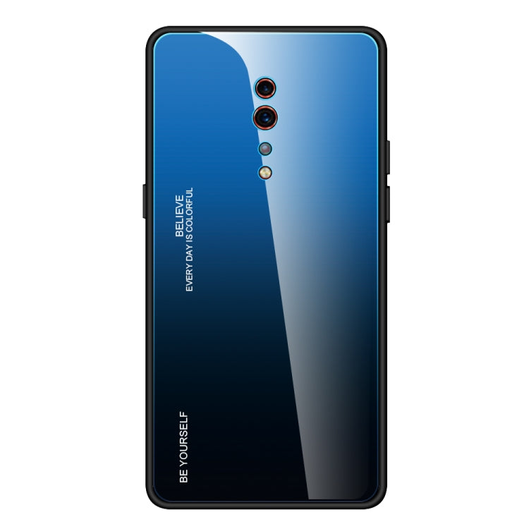 Gradient Color Glass Case, For Huawei P30 Lite, For Huawei P30, For Huawei Y5 (2019)