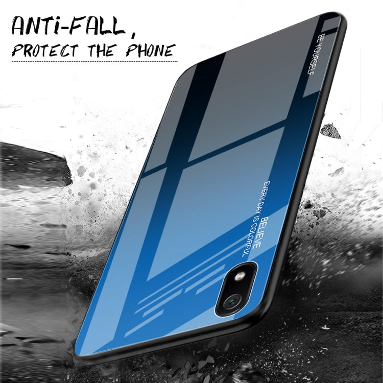 Gradient Color Glass Case, For Huawei Honor 8X, For Huawei Honor 10 Lite, For Huawei Nova 5i Pro