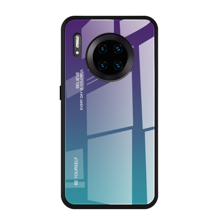Gradient Color Glass Case, For Huawei Honor 8X, For Huawei Honor 10 Lite, For Huawei Nova 5i Pro