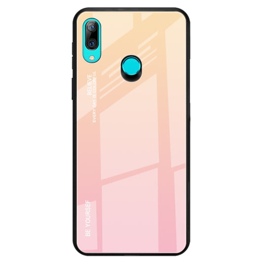 Gradient Color Glass Case, For OPPO F11 / A9, For OPPO A57 / A39, For OPPO Reno Z
