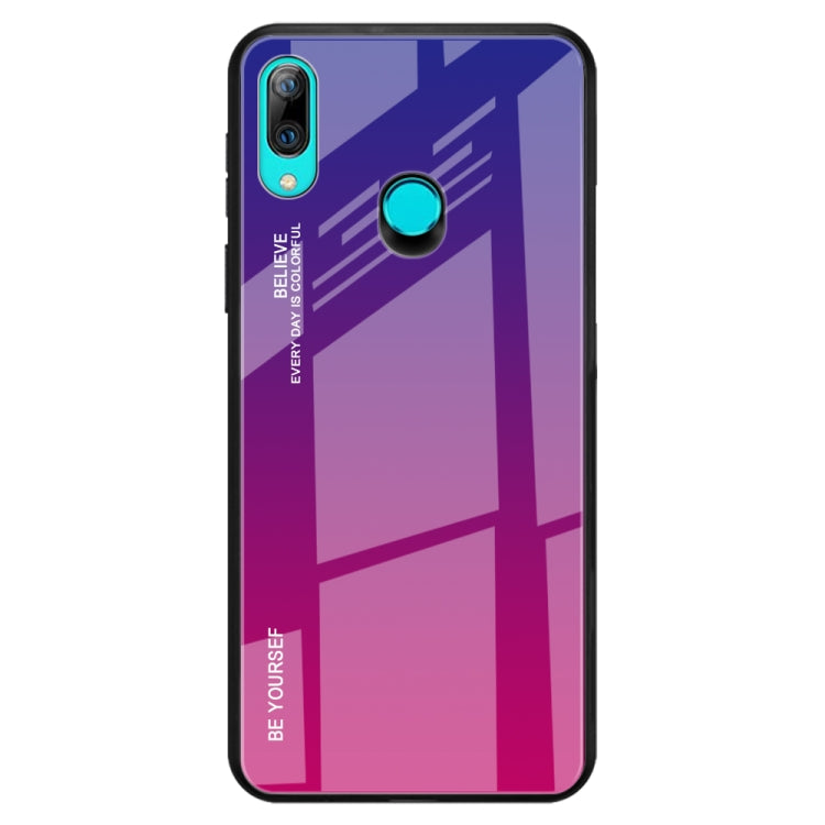 Gradient Color Glass Case, For OPPO F11 / A9, For OPPO A57 / A39, For OPPO Reno Z