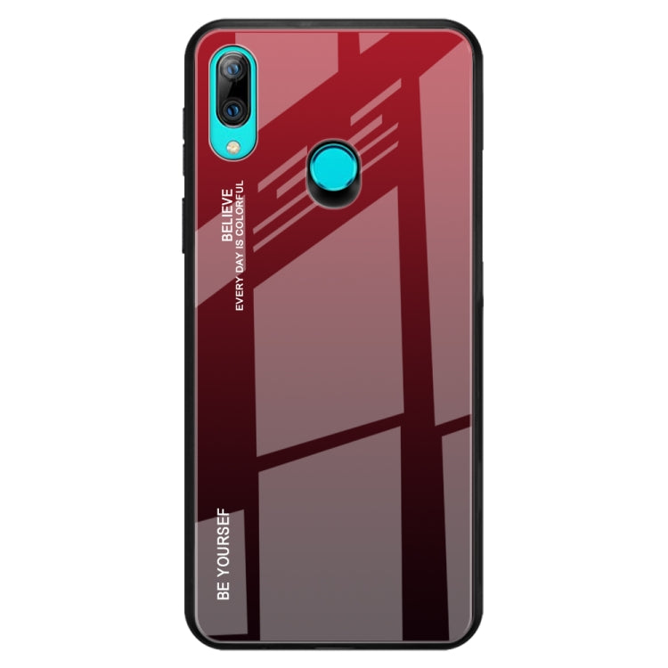 Gradient Color Glass Case, For OPPO F11 / A9, For OPPO A57 / A39, For OPPO Reno Z