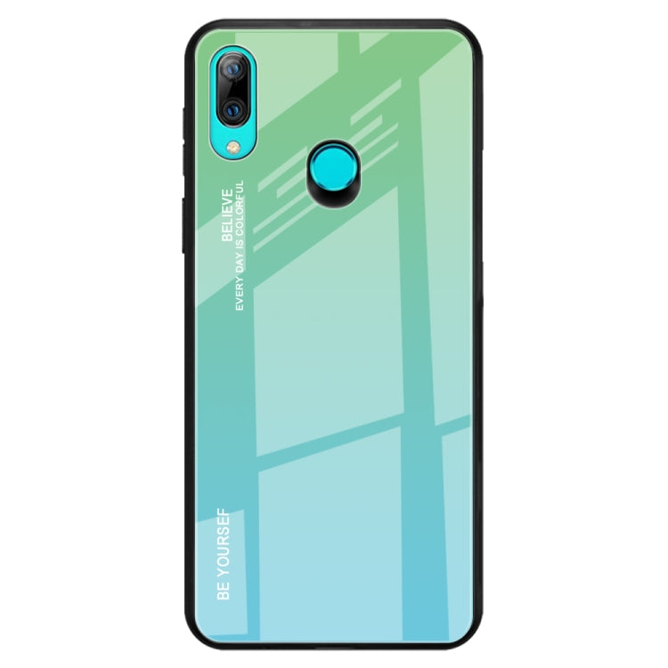 Gradient Color Glass Case, For OPPO F11 / A9, For OPPO A57 / A39, For OPPO Reno Z