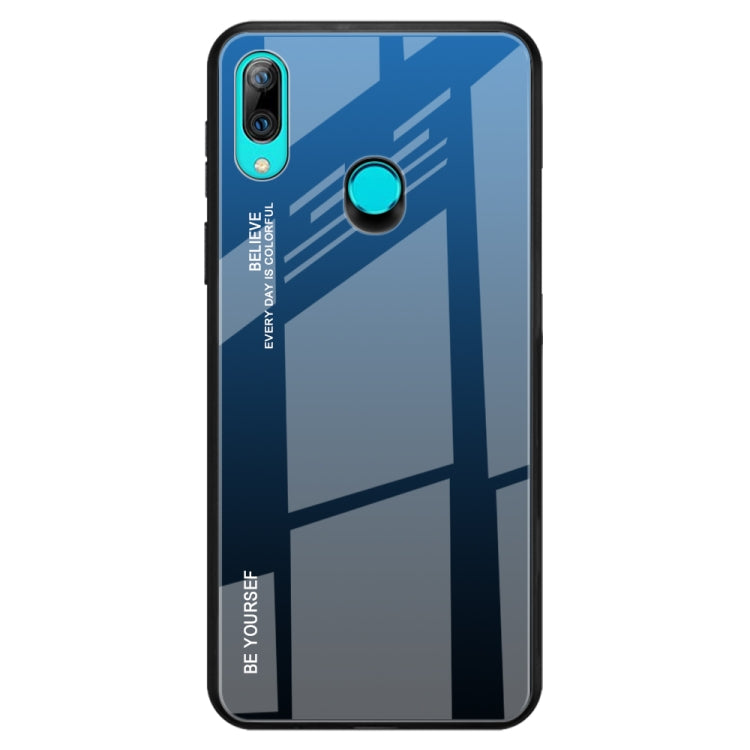 Gradient Color Glass Case, For OPPO F11 / A9, For OPPO A57 / A39, For OPPO Reno Z