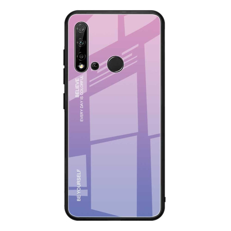 Gradient Color Glass Case, For OPPO F11 / A9, For OPPO A57 / A39, For OPPO Reno Z