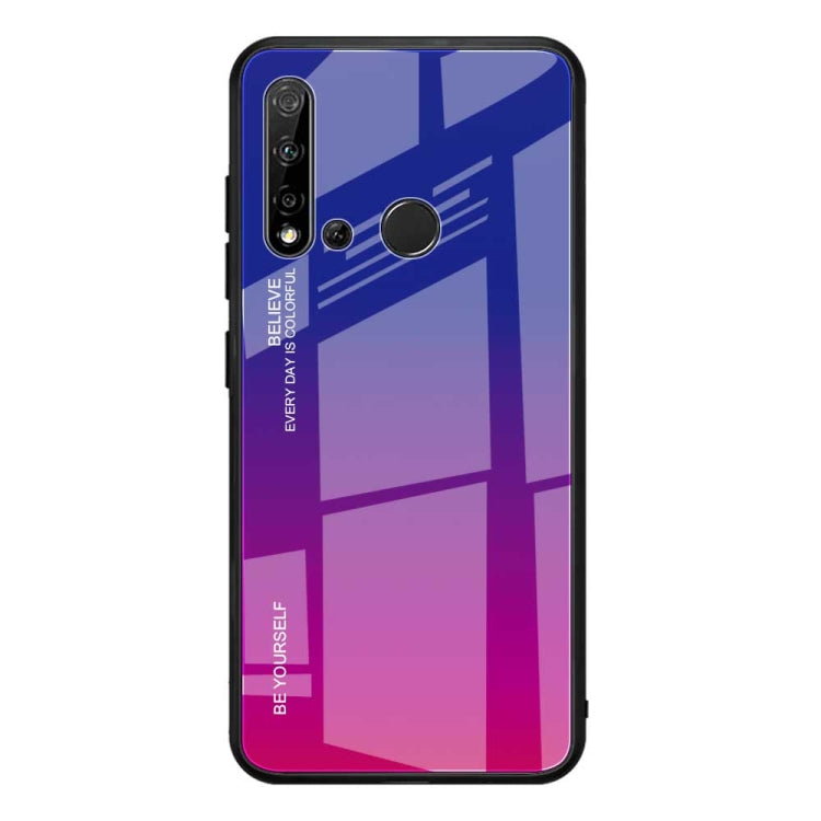 Gradient Color Glass Case, For OPPO F11 / A9, For OPPO A57 / A39, For OPPO Reno Z