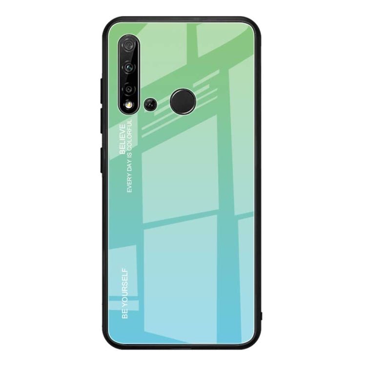 Gradient Color Glass Case, For OPPO F11 / A9, For OPPO A57 / A39, For OPPO Reno Z