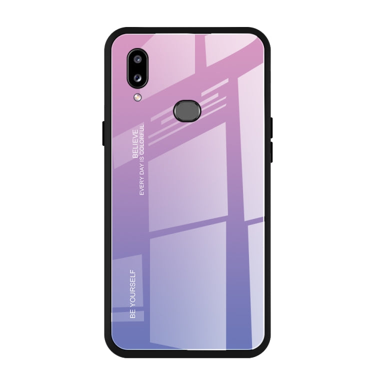 Gradient Color Glass Case, For OPPO F11 / A9, For OPPO A57 / A39, For OPPO Reno Z