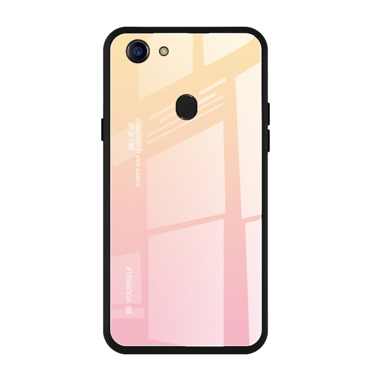 Gradient Color Glass Case, For Galaxy A10s, For Galaxy A80, For OnePlus 7